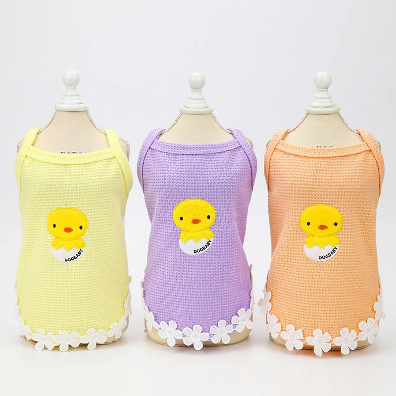 Pet Clothes Dog Clothes Spring and Summer Thin Teddy Dog Clothes Pet Clothes Yellow Chicken Suspender Skirt Puppy Clothing
Pet Clothes Dog Clothes Spring and Summer Thin Teddy Dog Clothes Pet Clothes Yellow Chicken Suspender Skirt Puppy Clothing