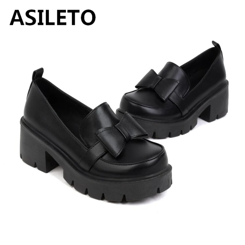 ASILETO Girls High Heels Waterproof Lolita Women Japanese Style Cool Vintage Soft Sister Platform College Student Shoes F1622
ASILETO Girls High Heels Waterproof Lolita Women Japanese Style Cool Vintage Soft Sister Platform College Student Shoes F1622