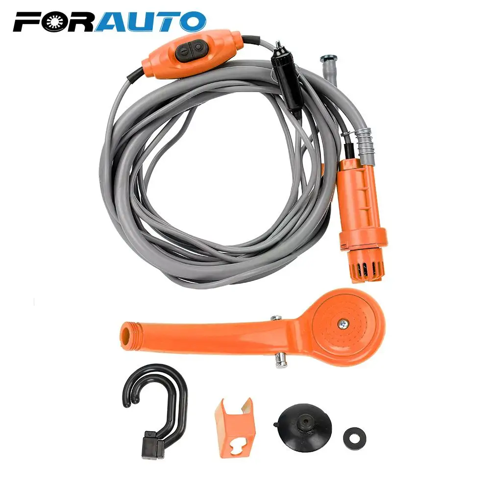 Outdoor Camping Travel Shower Cleaning Tool Portable Car Shower Universal with Cigarette Lighter Car Washer Car Washing DC 12V
Outdoor Camping Travel Shower Cleaning Tool Portable Car Shower Universal with Cigarette Lighter Car Washer Car Washing DC 12V