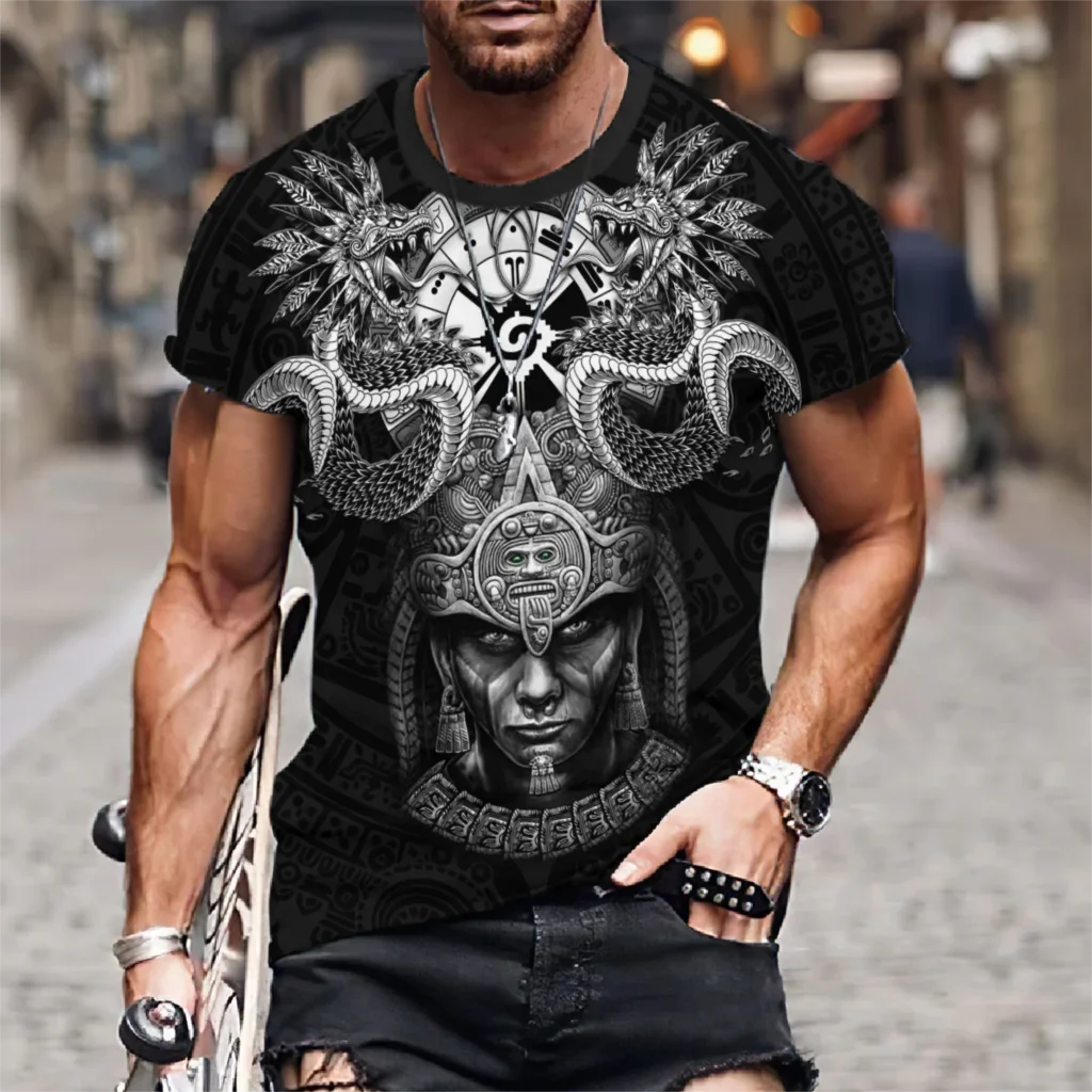 Summer T-Shirt For Men Clothing 3D Mexico Ethnic Tops Tees Aztecs Printed Pattern Shirts Hip Hop Streetwear Oversized T shirt
Summer T-Shirt For Men Clothing 3D Mexico Ethnic Tops Tees Aztecs Printed Pattern Shirts Hip Hop Streetwear Oversized T shirt