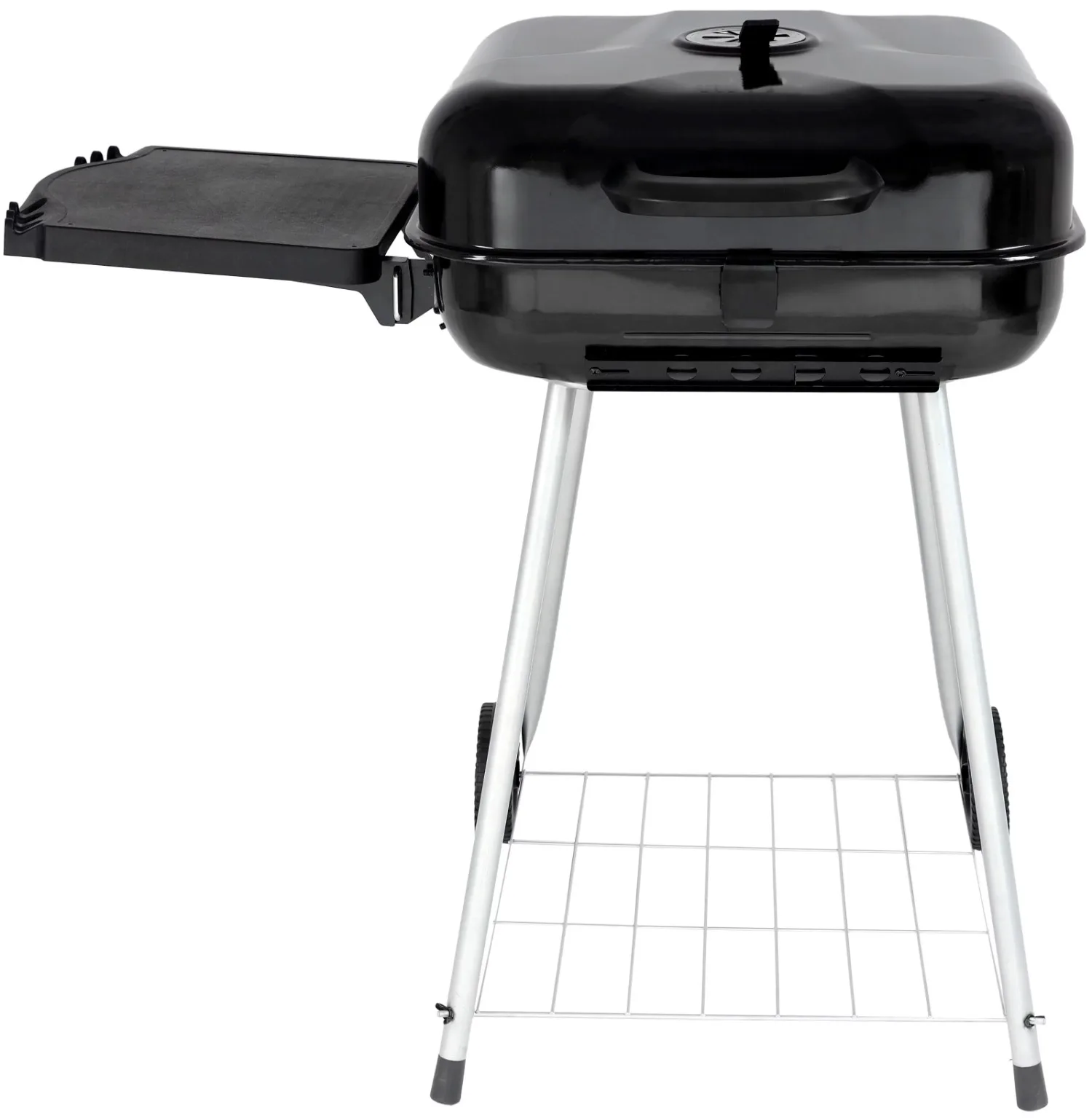 RevoAce 22" Square Charcoal Grill with Foldable Side Shelf, Black portable grill bbq grill outdoor
RevoAce 22" Square Charcoal Grill with Foldable Side Shelf, Black portable grill bbq grill outdoor