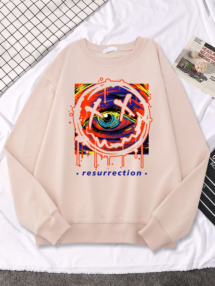 Colorful Eye Illustration With Melting Happy Face Print Woman Hoodies Oversize Street Hip Hop Sweatshirts Creativity Women Hoody
Colorful Eye Illustration With Melting Happy Face Print Woman Hoodies Oversize Street Hip Hop Sweatshirts Creativity Women Hoody