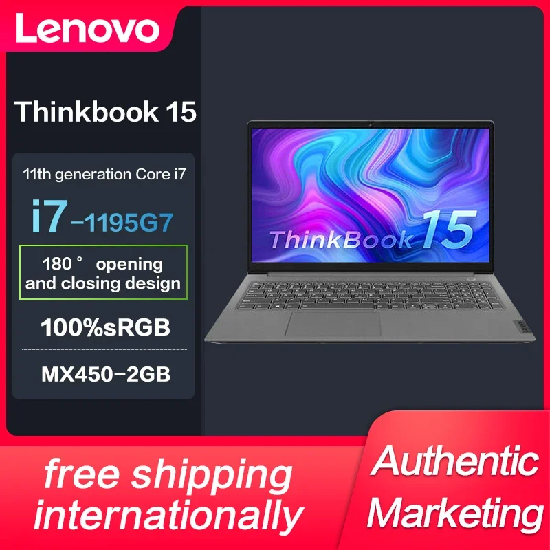 New Lenovo ThinkBook 15 Intel Core i7-1195G7 16GB 512GBSSD MX450-2GB 15.6inch Slim Notebook
New Lenovo ThinkBook 15 Intel Core i7-1195G7 16GB 512GBSSD MX450-2GB 15.6inch Slim Notebook