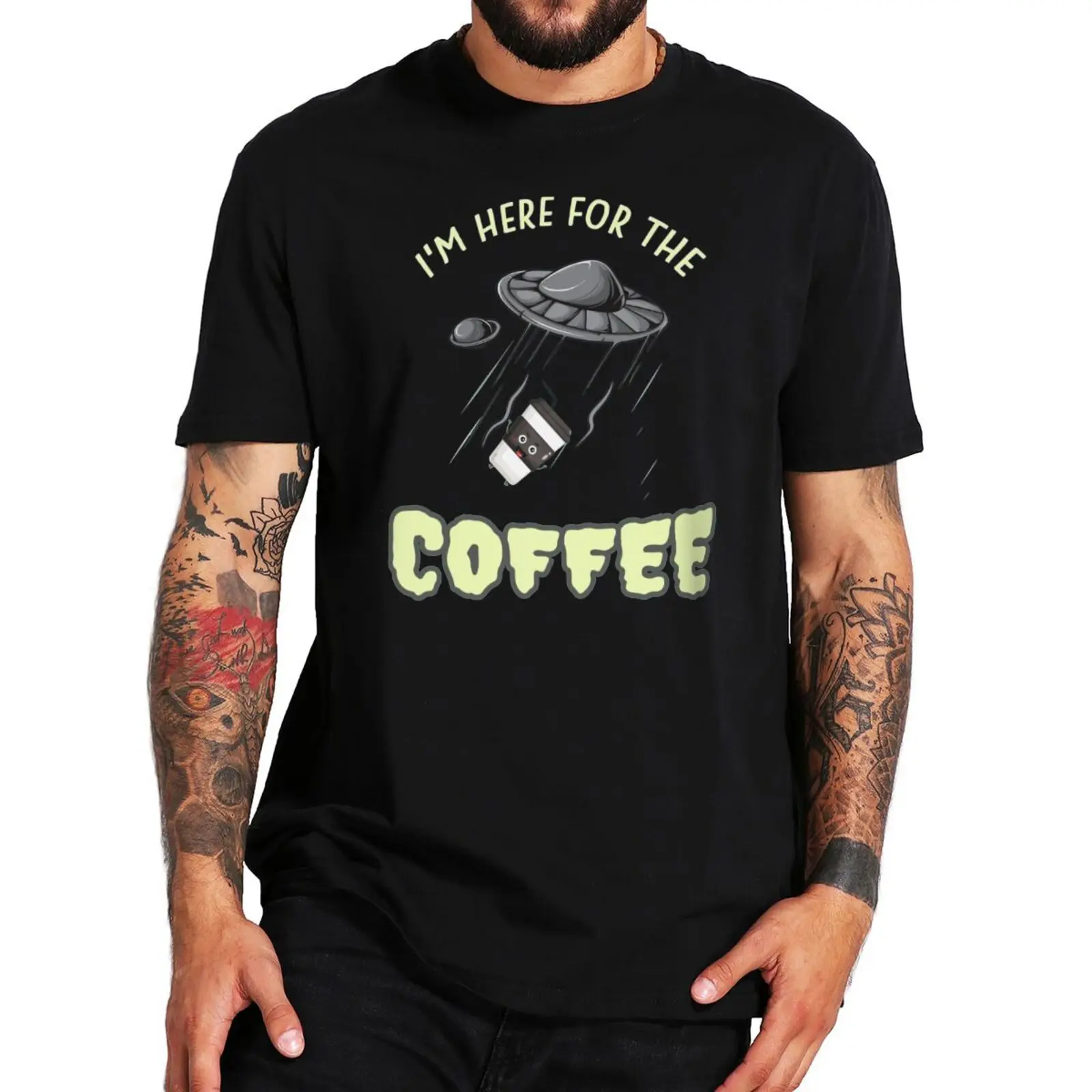 Kaus I 'M Here For The Coffee Kaus Lucu UFO Alien Lucu Pria Wanita Kaus Oblong Bar 100% Katun Kaus Ukuran UE
Kaus I 'M Here For The Coffee Kaus Lucu UFO Alien Lucu Pria Wanita Kaus Oblong Bar 100% Katun Kaus Ukuran UE