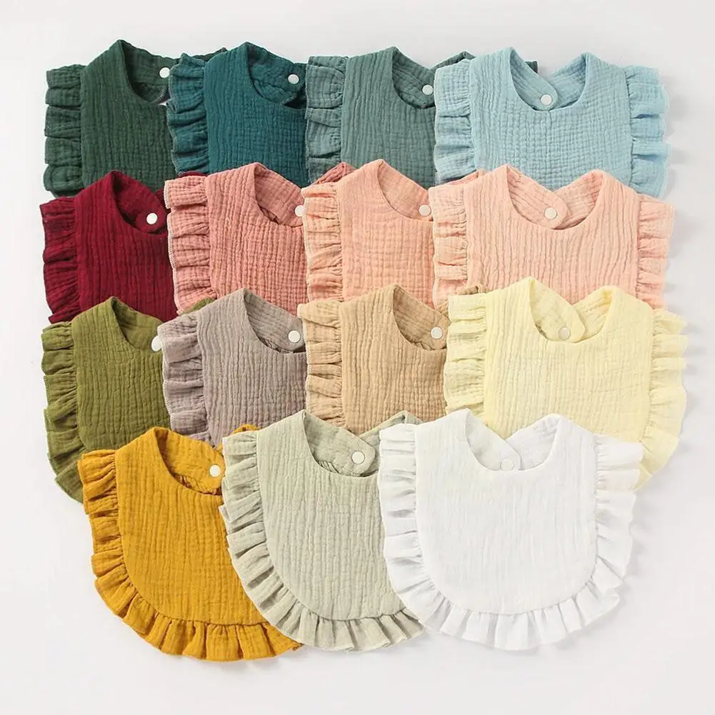 Baby Bibs Pure Cotton Baby Feeding Drool Bib Infants Lace Saliva Towel Soft Cotton Burp Cloth For Toddler Baby Stuf Q7a2
Baby Bibs Pure Cotton Baby Feeding Drool Bib Infants Lace Saliva Towel Soft Cotton Burp Cloth For Toddler Baby Stuf Q7a2