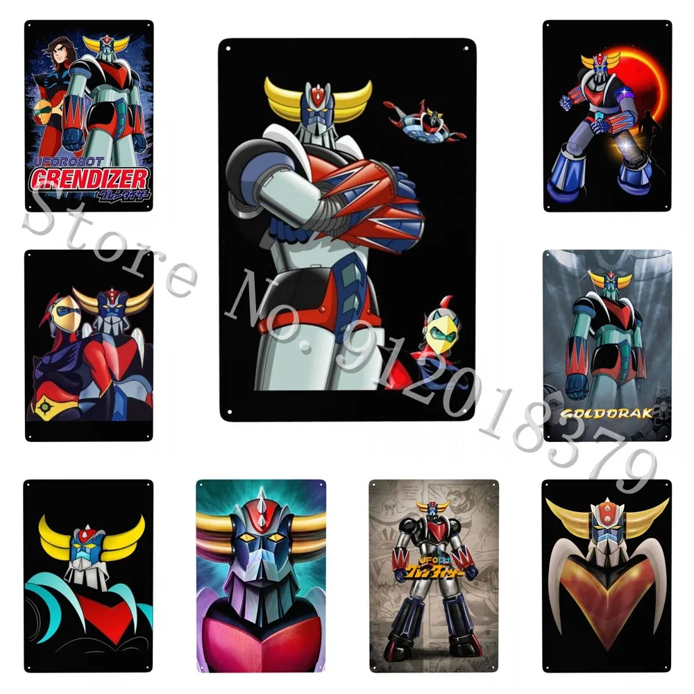 Vintage Robot Metal Tin Sign Poster Custom Anime Manga Signs Plaque Mazinger Z Pub Bar Sign Man Cave Decor Metal Tin Plates
Vintage Robot Metal Tin Sign Poster Custom Anime Manga Signs Plaque Mazinger Z Pub Bar Sign Man Cave Decor Metal Tin Plates