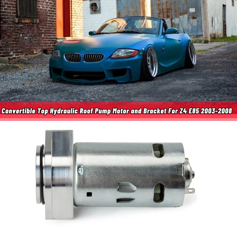 Car Pump Motor + Base For-BMW Z4 E85 Convertible Top Hydraulic Roof Pump Motor 54347193448 HB80008-002 7193448 7016893
Car Pump Motor + Base For-BMW Z4 E85 Convertible Top Hydraulic Roof Pump Motor 54347193448 HB80008-002 7193448 7016893
