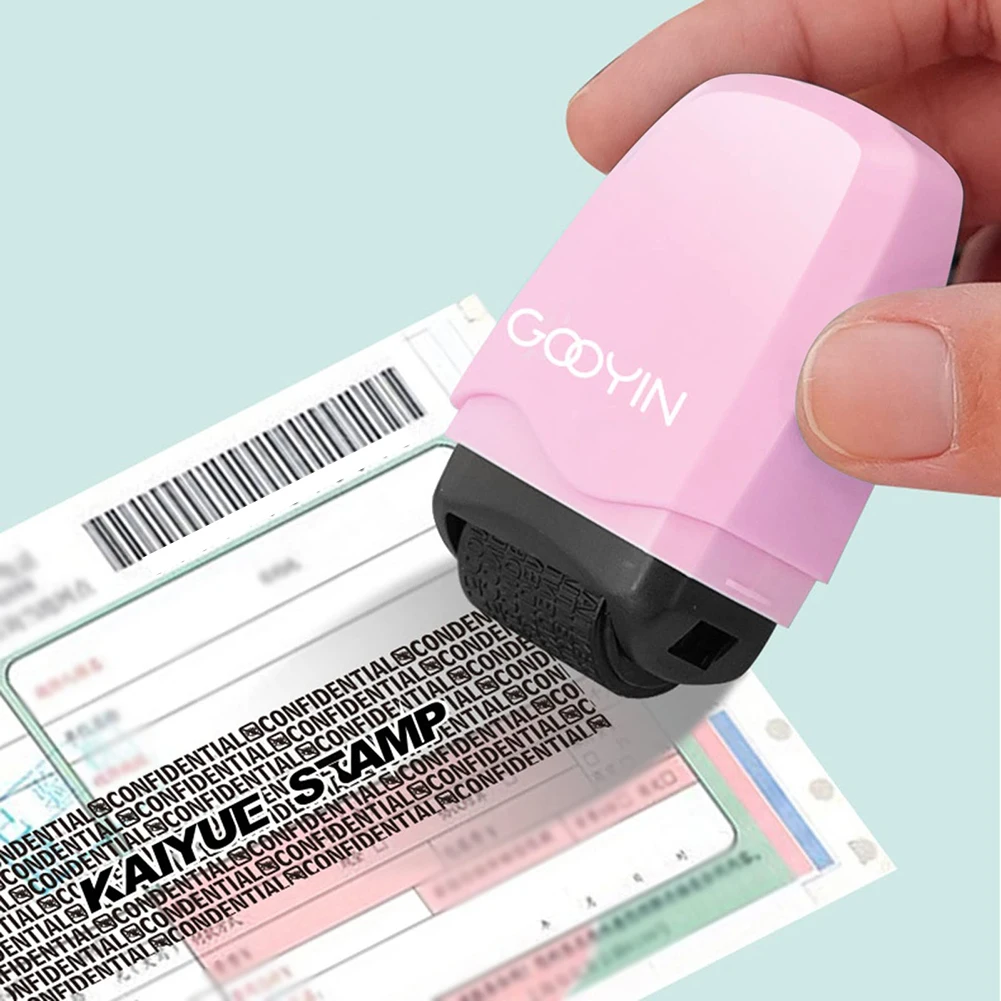 Self-Inking Identity Theft Protection Roller Stamp Privacy Confidential Data Guard Your ID Protector Security Seal
Self-Inking Identity Theft Protection Roller Stamp Privacy Confidential Data Guard Your ID Protector Security Seal