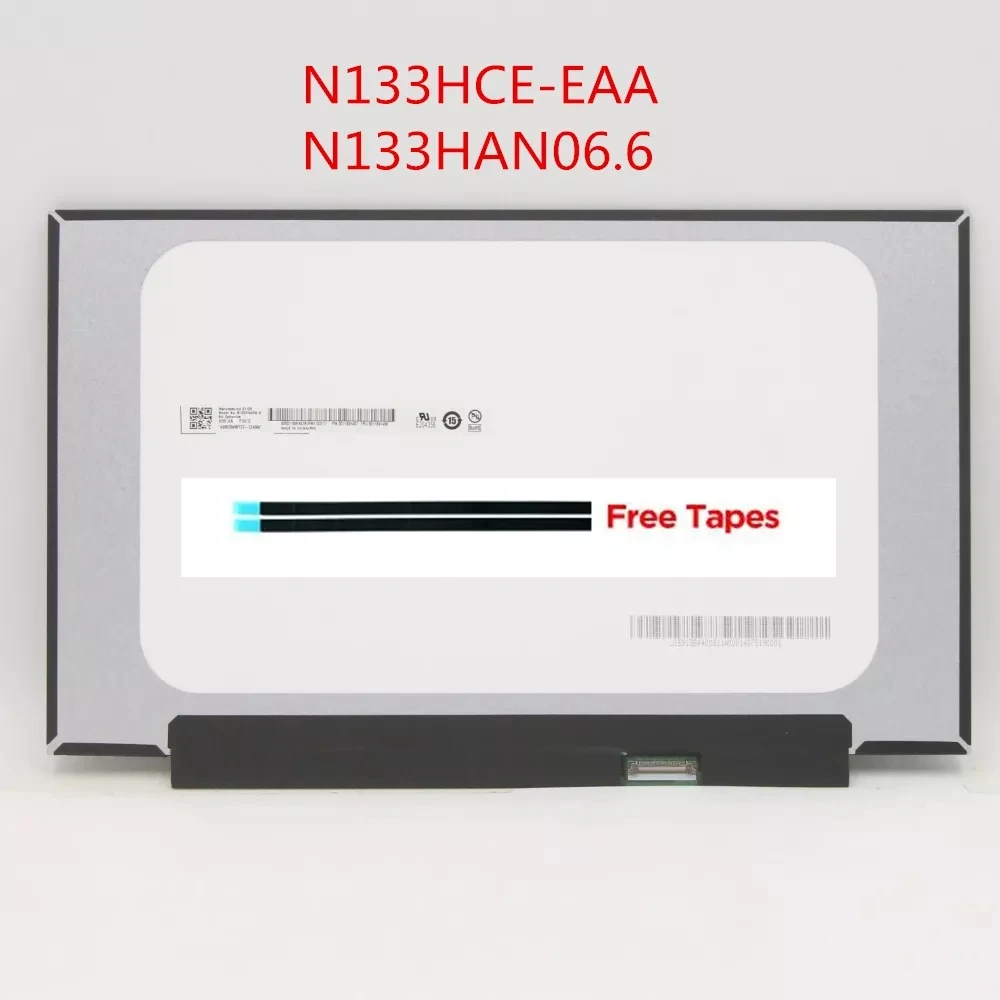 N133HCE-EAA Rev.C1 B133HAN06.6 13.3" Laptop Matrix 1920X1080 slim eDp 30 Pins Matte LED LCD Screen IPS Panel Replacement - купить по