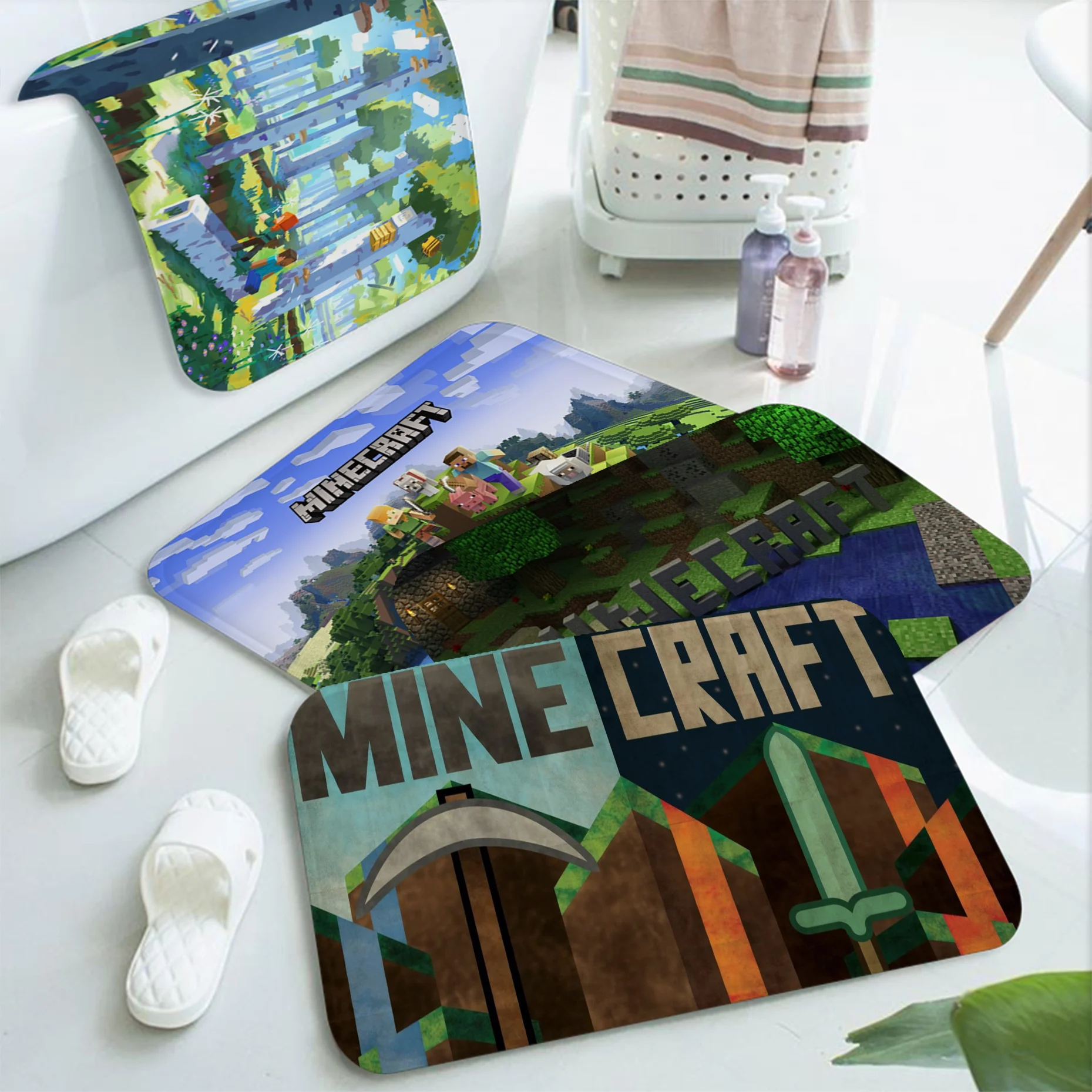 Game Mine-Craft Floor Mat Bath Mat Nordic Style Home Doormat Bathroom-Toilet Mats Bedroom Welcome Doormat
Game Mine-Craft Floor Mat Bath Mat Nordic Style Home Doormat Bathroom-Toilet Mats Bedroom Welcome Doormat