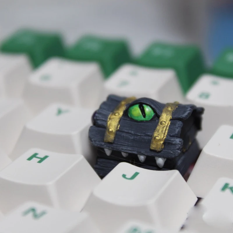 1pc Monster Treasure Chest Keycap Handmade Resin Custom Cross Axis R4 ESC Game Computer Button Mechanical Keyboard Keycap
1pc Monster Treasure Chest Keycap Handmade Resin Custom Cross Axis R4 ESC Game Computer Button Mechanical Keyboard Keycap