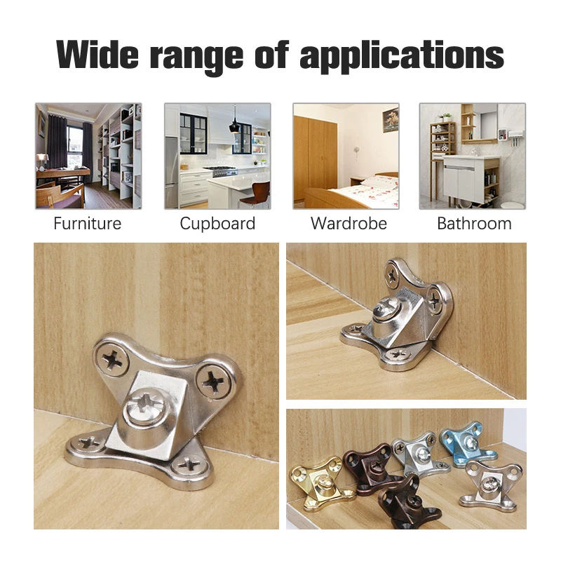 1pc Aluminum Alloy Corner Brackets Support Connector Holder Corner for Cabinet Cupboard Wardrobe Furniture Hardware Accessories
1pc Aluminum Alloy Corner Brackets Support Connector Holder Corner for Cabinet Cupboard Wardrobe Furniture Hardware Accessories