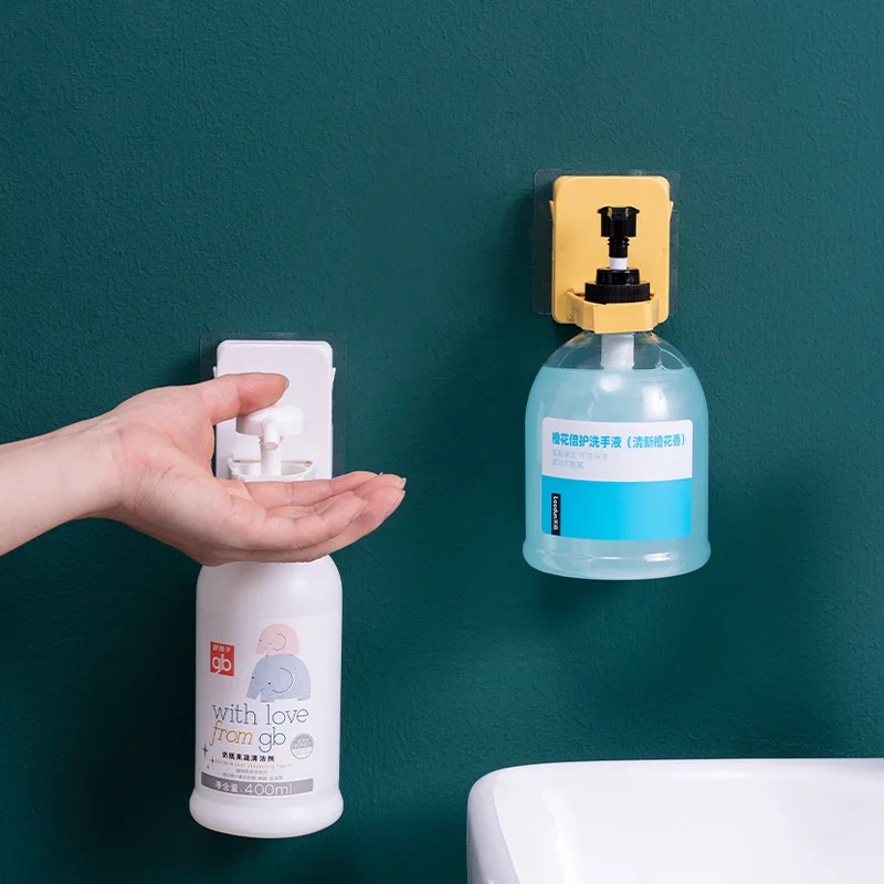 Multifunctional Round Hooks Wall Rack Shower Gel Bottle Holder Storage Hand Soap Mounted Bracket Body Wash Shampoo Holder Rack
Multifunctional Round Hooks Wall Rack Shower Gel Bottle Holder Storage Hand Soap Mounted Bracket Body Wash Shampoo Holder Rack