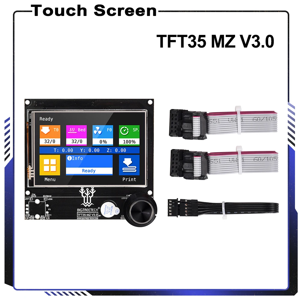 BIGTREETECH TFT35 MZ V3.0 сенсорный экран SKR MINI MZ V1.0 плата управления TMC2209 Запчасти для 3D-принтера ANYCUBIC Mega Zero Upgrade
BIGTREETECH TFT35 MZ V3.0 сенсорный экран SKR MINI MZ V1.0 плата управления TMC2209 Запчасти для 3D-принтера ANYCUBIC Mega Zero Upgrade