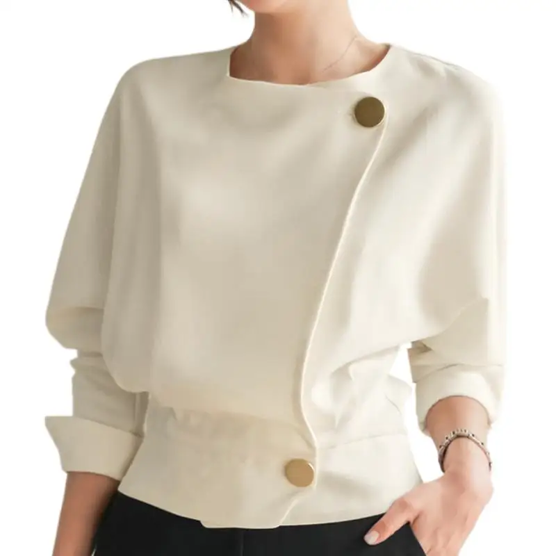 New Designer Niche French Shirt Autumn 2022 New Women's Fashion Long-sleeve Button White Top
New Designer Niche French Shirt Autumn 2022 New Women's Fashion Long-sleeve Button White Top