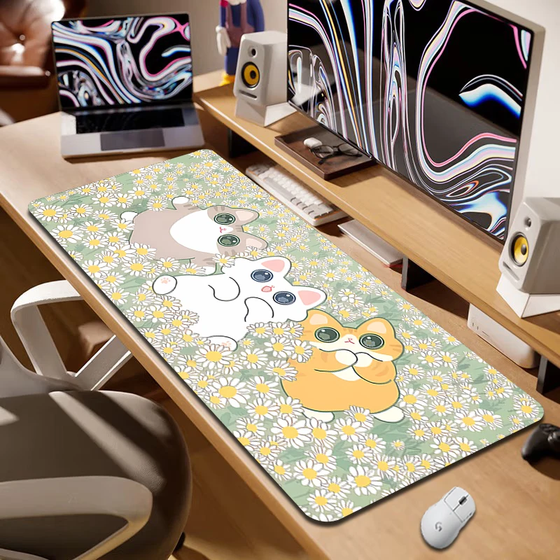 Cute Cat Large Mouse Pad 100x50cm Big Keyboard Mat Kawaii Gaming Mousepad Computer Mousepads Gamer Mouse Pads Desk Pad Mouse Mat
Cute Cat Large Mouse Pad 100x50cm Big Keyboard Mat Kawaii Gaming Mousepad Computer Mousepads Gamer Mouse Pads Desk Pad Mouse Mat