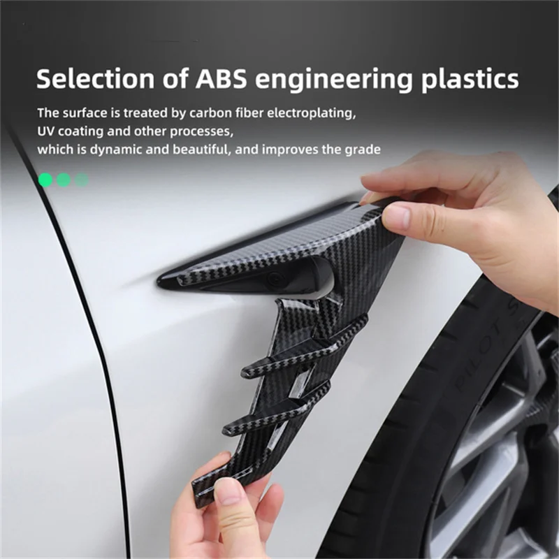 1 Set For Tesla Model 3 /Y 2021 Camera Flank Car Flank Panel Cover Spoiler Dust Cover Decoration Retrofit Tesla Car Accessories
1 Set For Tesla Model 3 /Y 2021 Camera Flank Car Flank Panel Cover Spoiler Dust Cover Decoration Retrofit Tesla Car Accessories