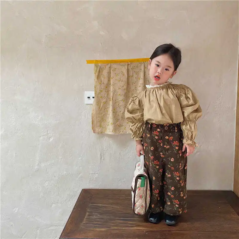 2022 Spring New Fashion Comfortable Casual Long-sleeved Girls Shirts Retro Bottoming Shirts Tops Boutique Clothing Simple Style
2022 Spring New Fashion Comfortable Casual Long-sleeved Girls Shirts Retro Bottoming Shirts Tops Boutique Clothing Simple Style