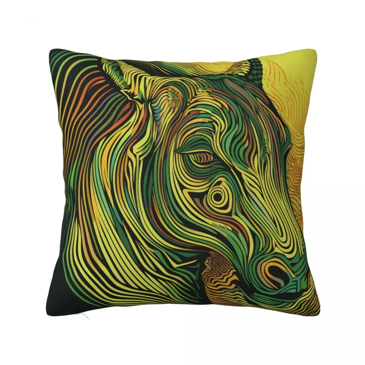 Zebra Pillow Case Psychedelic Lines Portraits Polyester Sofa Pillowcase Zipper Summer Square Cover
Zebra Pillow Case Psychedelic Lines Portraits Polyester Sofa Pillowcase Zipper Summer Square Cover