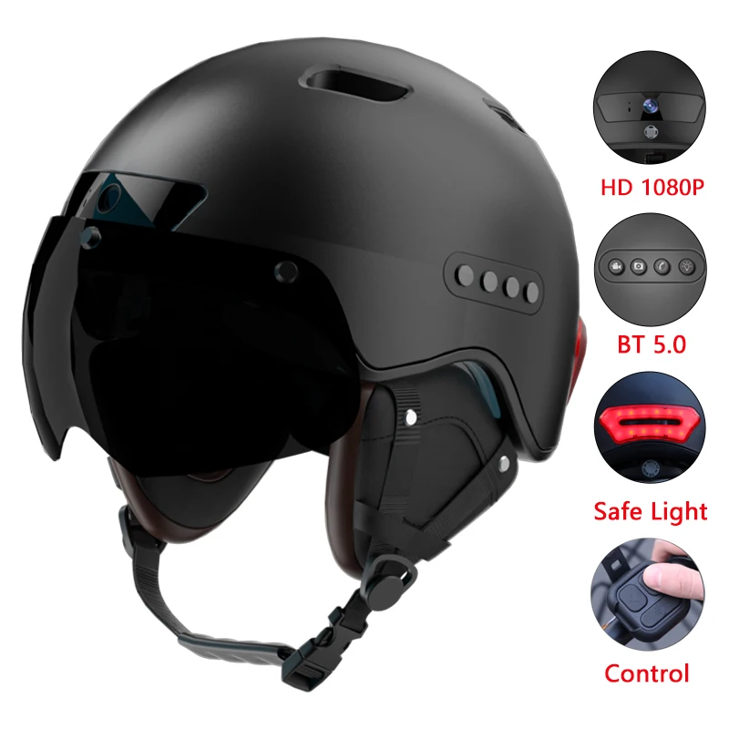 Bike Pink Helmet With Camera 1080p Hd Video Record Bicycle Helmet Ebike Scooter Skate Cycling Led Light Sport Bluetooth Helmet 
Bike Pink Helmet With Camera 1080p Hd Video Record Bicycle Helmet Ebike Scooter Skate Cycling Led Light Sport Bluetooth Helmet