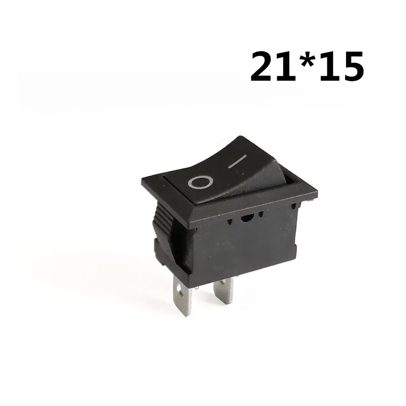 Переключатель KCD1 2-контактный 250В 3A 
Переключатель KCD1 2-контактный 250В 3A