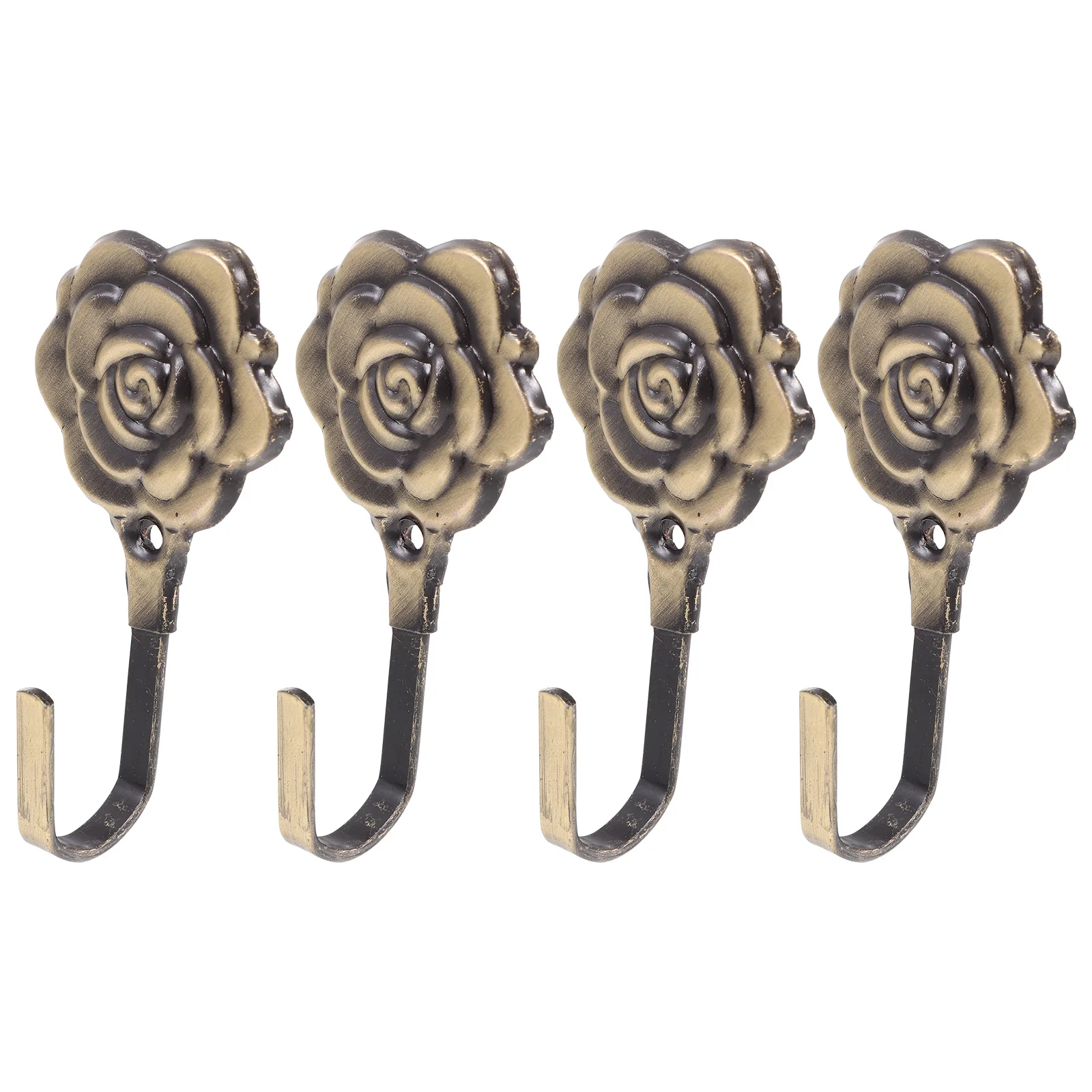 4Sets Metal Curtain Holdbacks Antique Rose Curtain Tieback Curtain Tiebacks for Living Room Hotel Home
4Sets Metal Curtain Holdbacks Antique Rose Curtain Tieback Curtain Tiebacks for Living Room Hotel Home