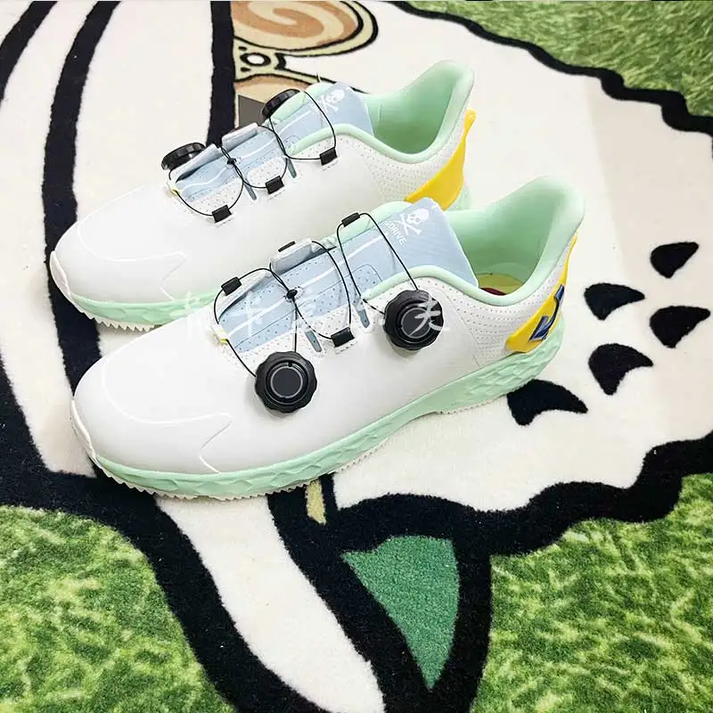 Новинка G4, мужские кроссовки для игры в гольф, уличные сникерсы от Boa, сникерсы с вращающейся кнопкой, Нескользящие, без задника 
Новинка G4, мужские кроссовки для игры в гольф, уличные сникерсы от Boa, сникерсы с вращающейся кнопкой, Нескользящие, без задника