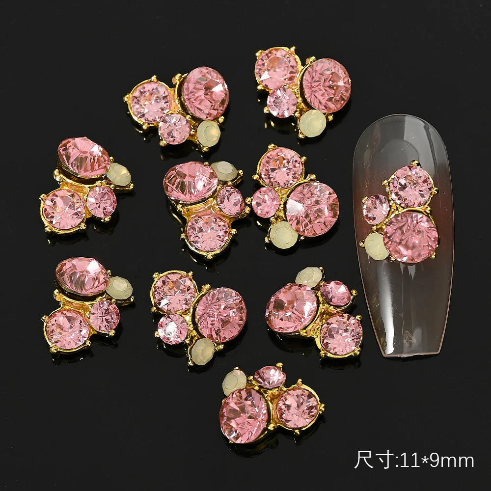 10Pcs 3D Nail Crystals Rhinestone 9-12mm AB Charms Shiny Gems Nail Art Decoration Manicure Accessories Nail Jewelry Parts #JE100
10Pcs 3D Nail Crystals Rhinestone 9-12mm AB Charms Shiny Gems Nail Art Decoration Manicure Accessories Nail Jewelry Parts #JE100