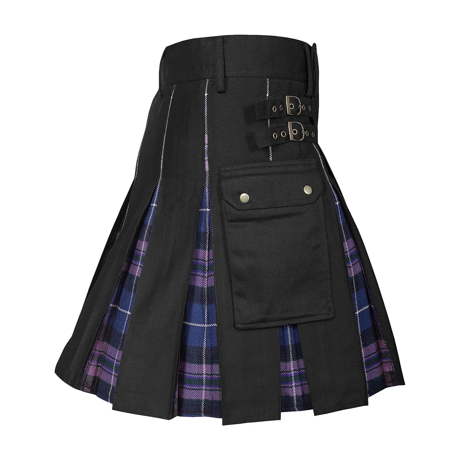 Mens Fashion Scottish Style Plaid Contrast Color Pocket Pleated Skirt Track Pants Short 10 Memory Foam
Mens Fashion Scottish Style Plaid Contrast Color Pocket Pleated Skirt Track Pants Short 10 Memory Foam