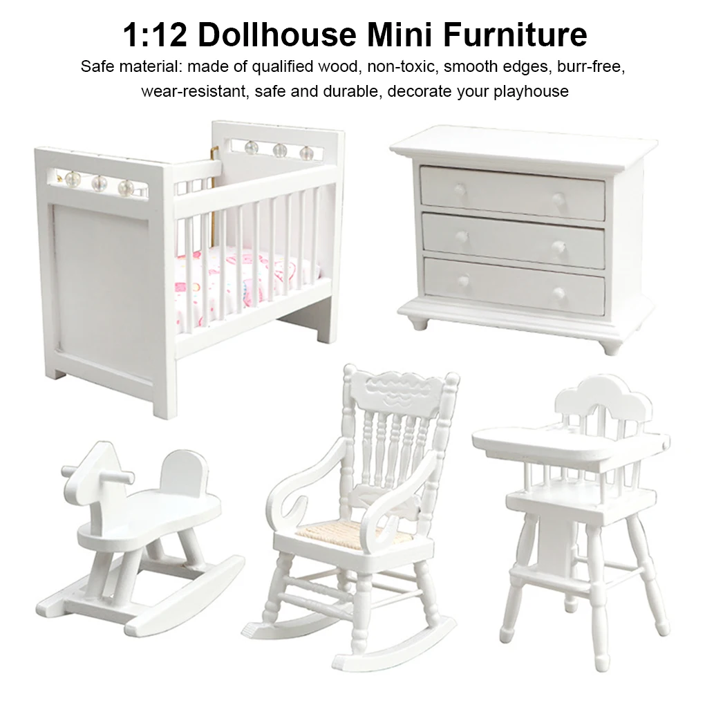 5Pcs Set Wood Miniature Furniture Living Room 1 12 Cabinet Dining Chair Toy Portable Cute Doll Home Decorative
5Pcs Set Wood Miniature Furniture Living Room 1 12 Cabinet Dining Chair Toy Portable Cute Doll Home Decorative