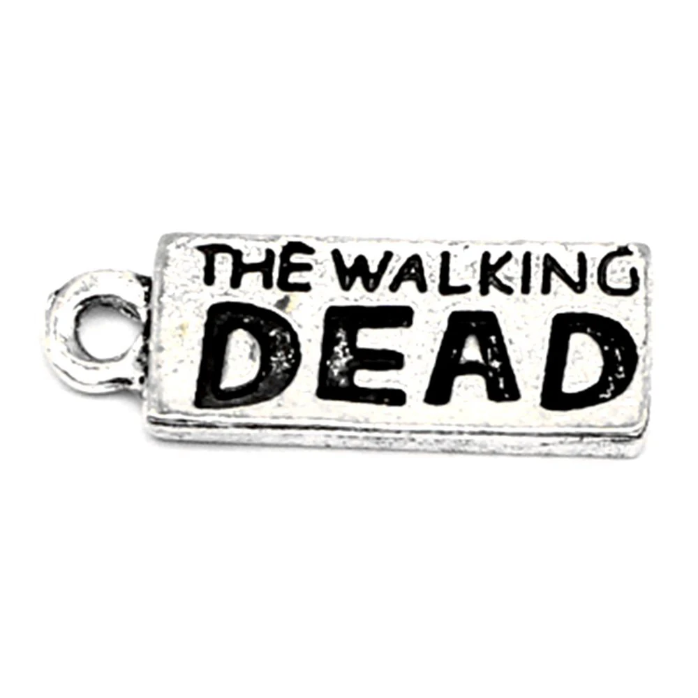 100pcs Wholesale Jewelry Lots The Walking Dead Charms Pendant Supplies For Jewelry Materials 7x21mm
100pcs Wholesale Jewelry Lots The Walking Dead Charms Pendant Supplies For Jewelry Materials 7x21mm