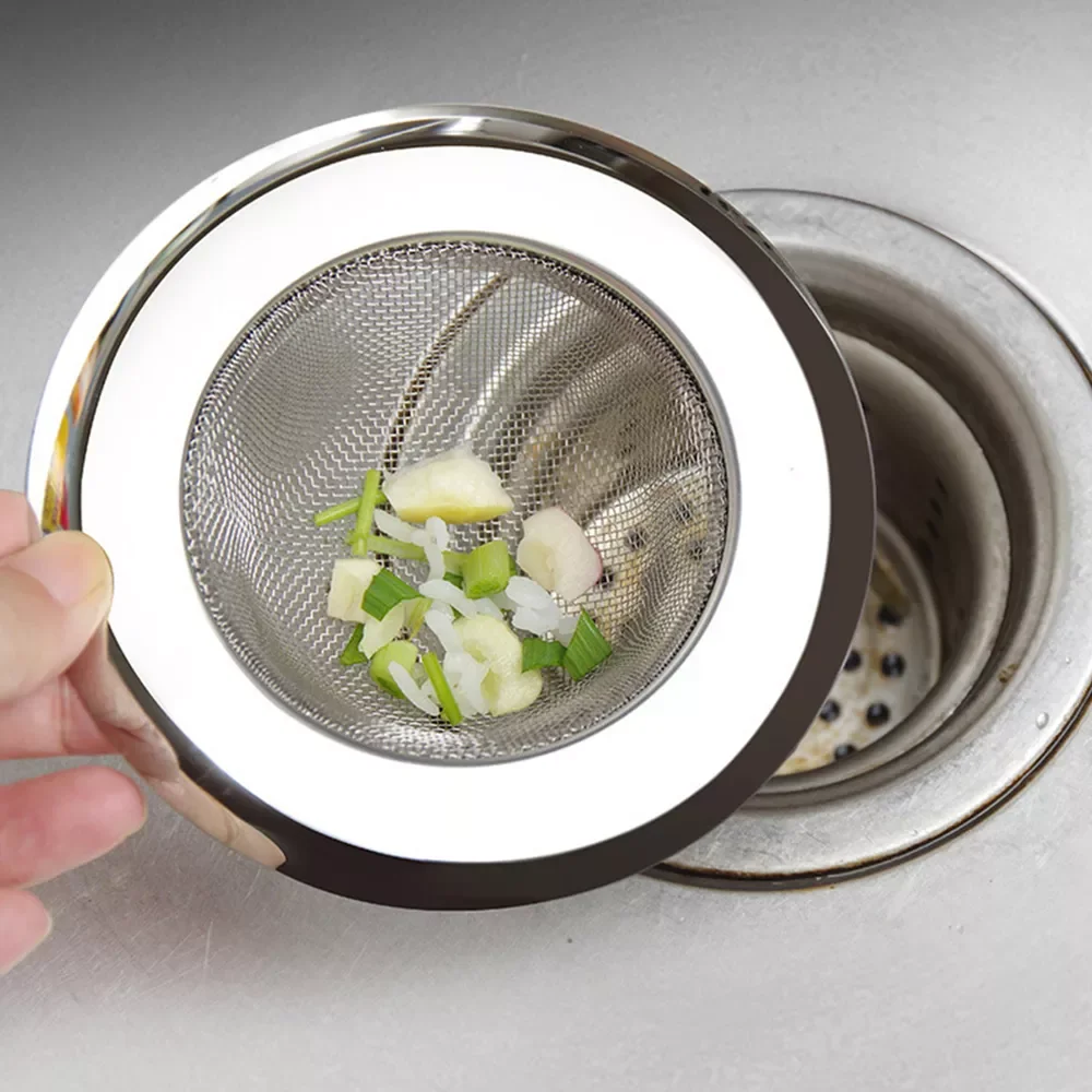 Kitchen Sink Filter Mesh Metal Floor Drain Net Food Slag Stopper Plug Shower Bathtub Hair Catcher Deodorant Drainer Cleaner Tool
Kitchen Sink Filter Mesh Metal Floor Drain Net Food Slag Stopper Plug Shower Bathtub Hair Catcher Deodorant Drainer Cleaner Tool