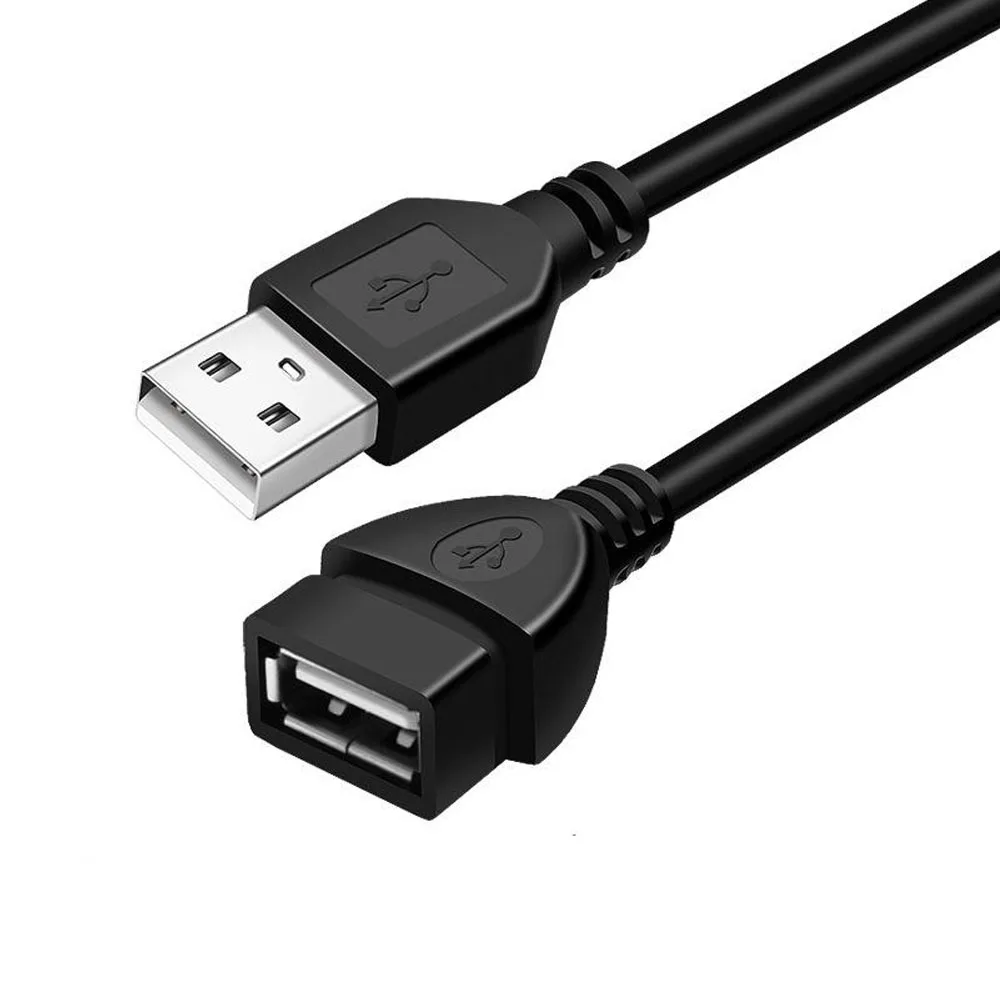 

USB 2.0 Cable Extension Cable 0.6m/1m/1.5m Wire Data Transmission Line Superhighspeed Data Extension Cable For Display Projector