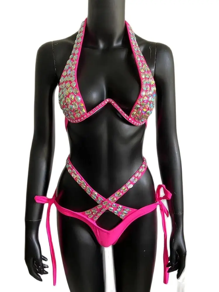 Летний пляжный купальник, женский купальник, бикини, комплекты 2023, бикини с эффектом пуш-ап и подкладкой, блестящие бикини со стразами, купальные костюмы
Летний пляжный купальник, женский купальник, бикини, комплекты 2023, бикини с эффектом пуш-ап и подкладкой, блестящие бикини со стразами, купальные костюмы