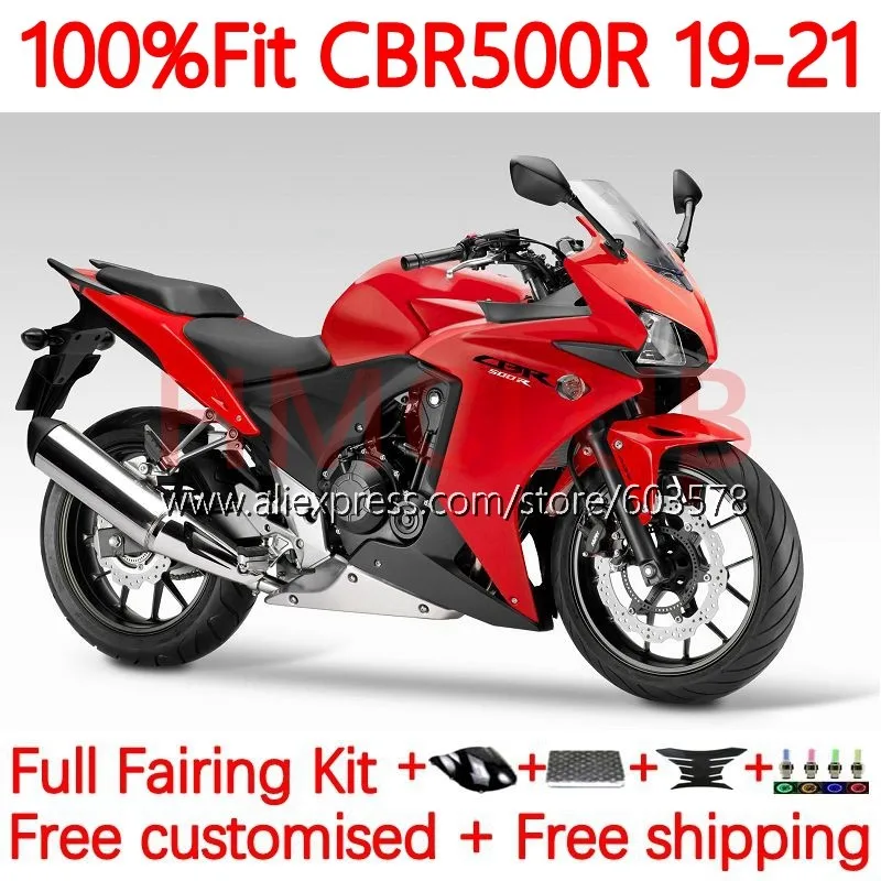 OEM Body For HONDA CBR 500 CBR500 R 500R RR CC red factory CBR500R 2019 2020 2021 CBR-500R 19 20 21 Injection Fairing 135No.83
OEM Body For HONDA CBR 500 CBR500 R 500R RR CC red factory CBR500R 2019 2020 2021 CBR-500R 19 20 21 Injection Fairing 135No.83
