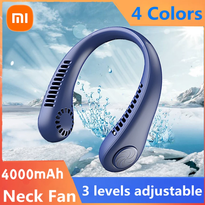 Xiaomi Портативный подвесной шейный вентилятор USB Перезаряжаемый безлопастный бесшумный вентилятор мини-кондиционер охладитель шейный вентилятор для спорта
Xiaomi Портативный подвесной шейный вентилятор USB Перезаряжаемый безлопастный бесшумный вентилятор мини-кондиционер охладитель шейный вентилятор для спорта