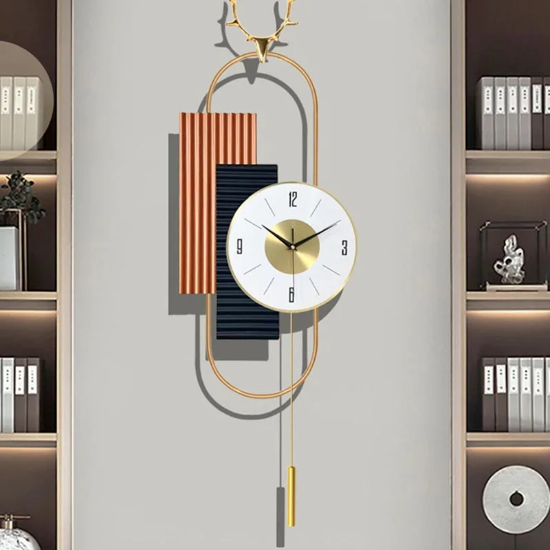 Nordic Quartz Wall Clock Bedroom Silent Pendulum Creative Simple Wall Watch Unique Office Orologio Da Parete Furniture Items
Nordic Quartz Wall Clock Bedroom Silent Pendulum Creative Simple Wall Watch Unique Office Orologio Da Parete Furniture Items