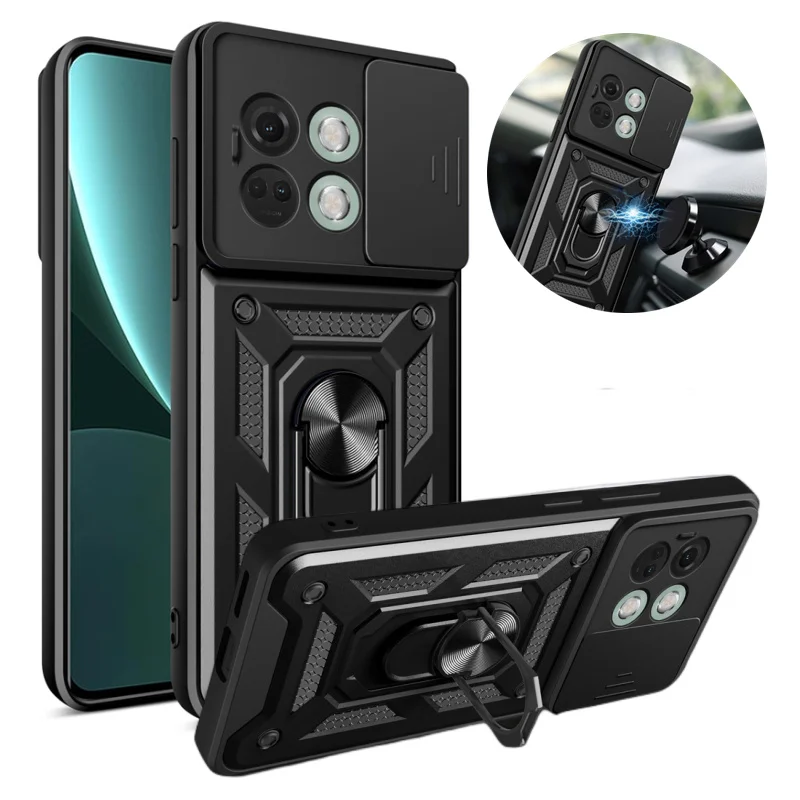 

For OnePlus 11R 5G Case Shockproof Armor Magnetic Car Holder Ring Phone Case For One Plus 11R OnePlus11R 11 R CPH2487 Back Cover