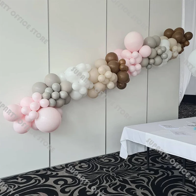 81/132pcs Natural Sand Balloons Garland Baby Shower Decoration Doubled Apricot Pink Caramel Balloon Arch Birthday Wedding Decor
81/132pcs Natural Sand Balloons Garland Baby Shower Decoration Doubled Apricot Pink Caramel Balloon Arch Birthday Wedding Decor