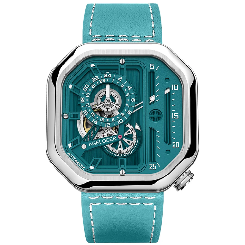 AGELOCER New Desigin Green Woman Mechanical Watch Sapphire Street Style Casual Fashion Automatic Watches aaa Ladies Watch
AGELOCER New Desigin Green Woman Mechanical Watch Sapphire Street Style Casual Fashion Automatic Watches aaa Ladies Watch