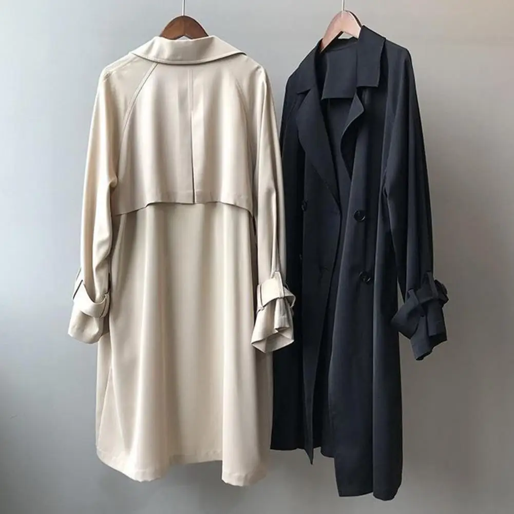 Streetwear Trendy Elegant Pure Color Lady Overcoat Western Style Women Windbreaker Solid Color for Shopping
Streetwear Trendy Elegant Pure Color Lady Overcoat Western Style Women Windbreaker Solid Color for Shopping