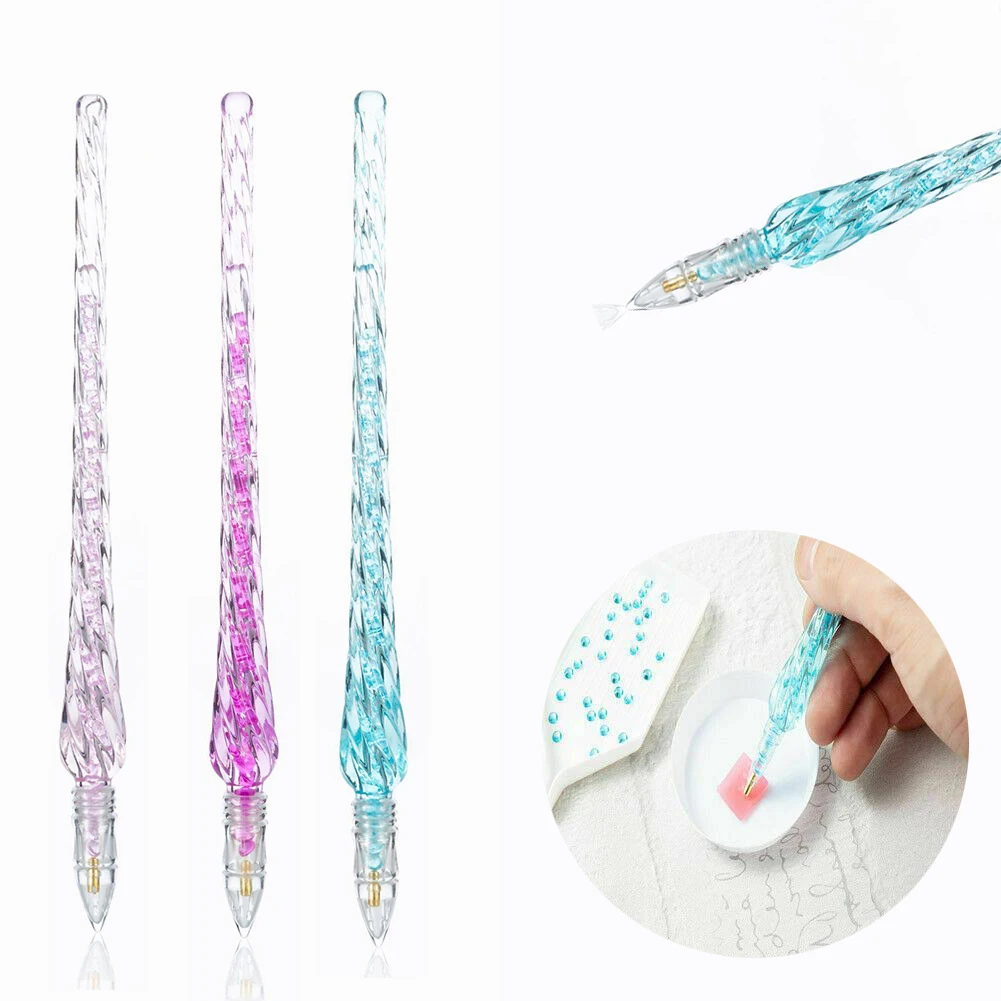 5D Point Drill Pen Diamond Painting Tool Nail Art DIY Crafts Cross Stitch Embroidery Sewing Accessories
5D Point Drill Pen Diamond Painting Tool Nail Art DIY Crafts Cross Stitch Embroidery Sewing Accessories