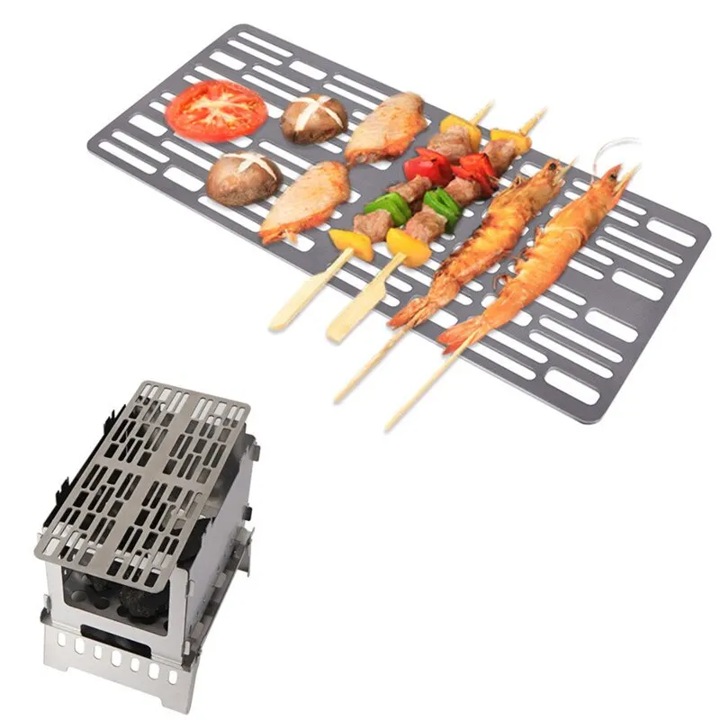 Barbecue Grill Barbecue Net Lightweight Portable BBQ Grill Plate Tongs Clip for Outdoor Camping Hiking Picnic 304 Stainless Stee
Barbecue Grill Barbecue Net Lightweight Portable BBQ Grill Plate Tongs Clip for Outdoor Camping Hiking Picnic 304 Stainless Stee