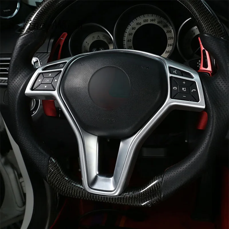 For Mercedes Benz E Class W212 2011-2015 Car Steering Wheel Button Frame Decoration Cover Sticker Trim Auto Styling Accessories
For Mercedes Benz E Class W212 2011-2015 Car Steering Wheel Button Frame Decoration Cover Sticker Trim Auto Styling Accessories