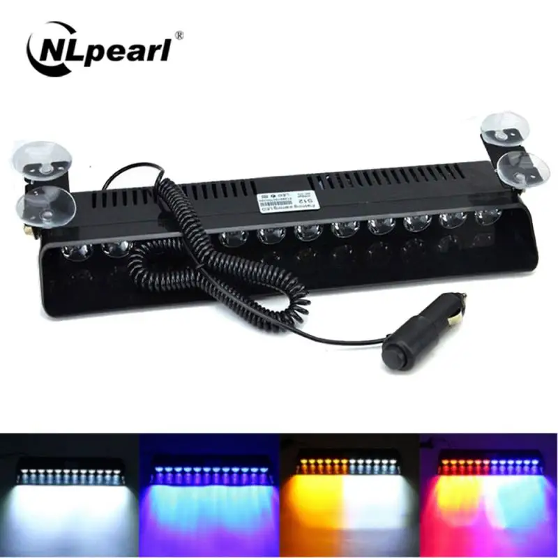 NLpearl 12V Car Light Assembly Emergency LED Strobe Light Police For Truck Red Blue Amber White LED Flasher Beacon Warning Lamp
NLpearl 12V Car Light Assembly Emergency LED Strobe Light Police For Truck Red Blue Amber White LED Flasher Beacon Warning Lamp