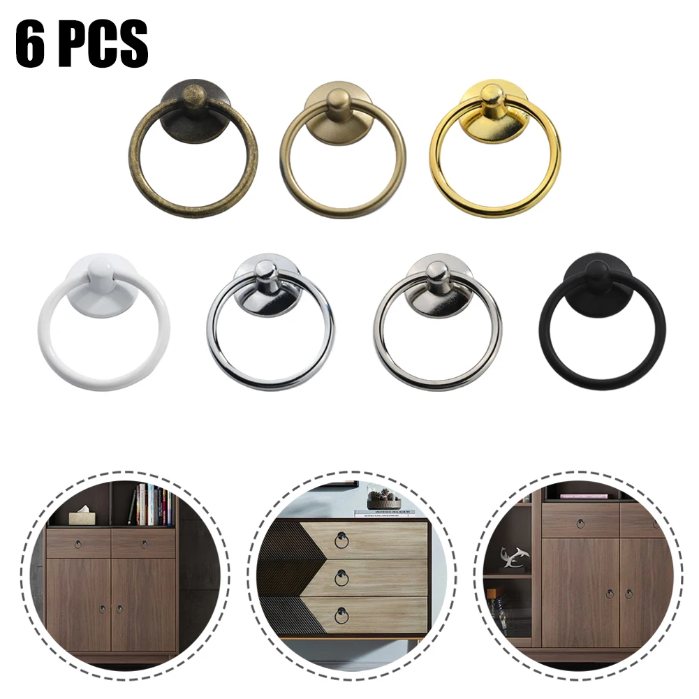 6pcs Antique Knob Pull Swing Ring Drop Zinc Alloy For Kitchen Cabinet Drawer Cupboard Knob Handle Chest Bookcase
6pcs Antique Knob Pull Swing Ring Drop Zinc Alloy For Kitchen Cabinet Drawer Cupboard Knob Handle Chest Bookcase