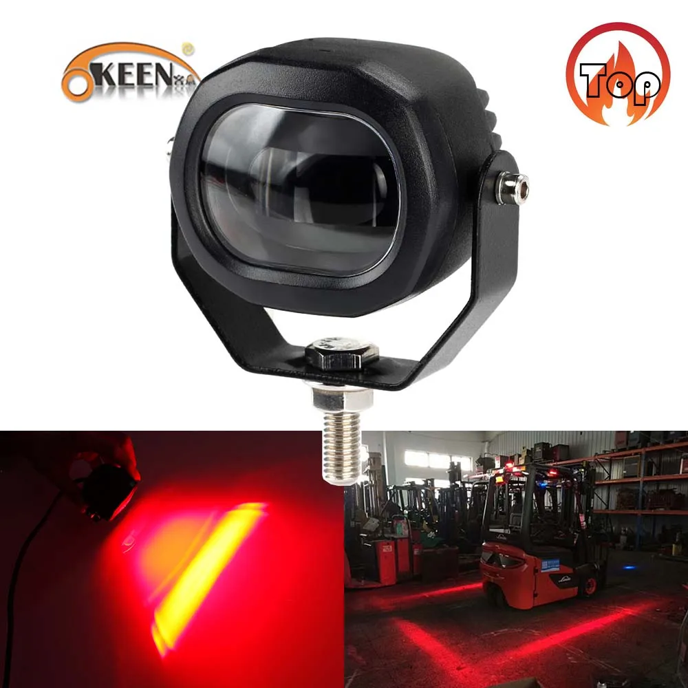 ForKlift Light Car Safety Lamp LED 12V-80V Red 20W Light Fork Truck Crane Spot Beam To Linde Hyster Yale
ForKlift Light Car Safety Lamp LED 12V-80V Red 20W Light Fork Truck Crane Spot Beam To Linde Hyster Yale