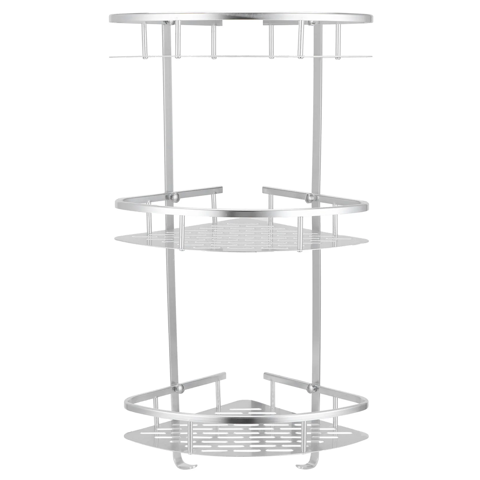 3 Tiers Corner Shower Shelf Wall Mounted Shower Organizer Storage Rack for Toilet Kitchen
3 Tiers Corner Shower Shelf Wall Mounted Shower Organizer Storage Rack for Toilet Kitchen