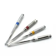 Dental Metal Drills 3M Reamers Stainless Steel Reamers Drills For Screw Fiber Post Clinic Lab Material 4Pcs in Pack