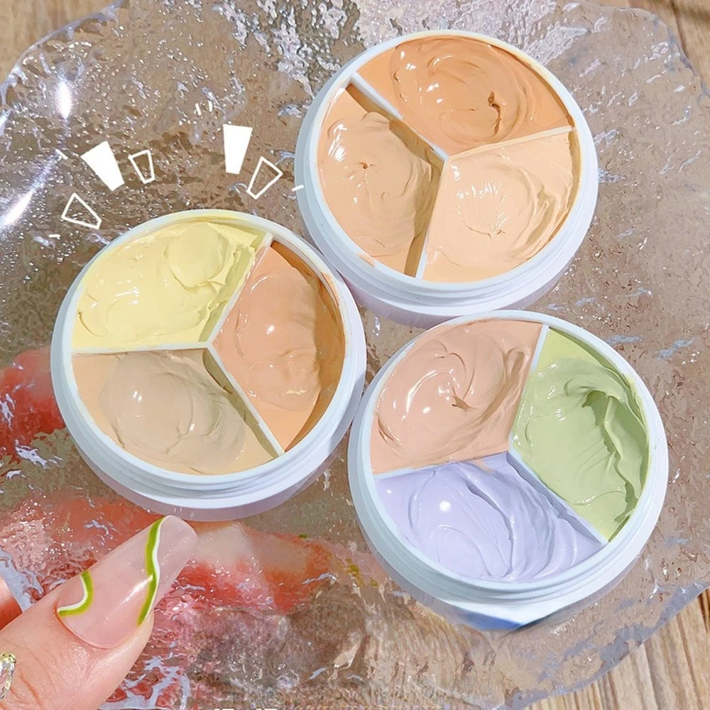 New 3-color Concealer for Beginners Face To Cover Spots Acne Marks Tear Ditch Dark Circles Lasting Natural Face Makeup
New 3-color Concealer for Beginners Face To Cover Spots Acne Marks Tear Ditch Dark Circles Lasting Natural Face Makeup